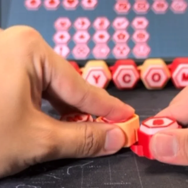 Hexa Alphabet Click