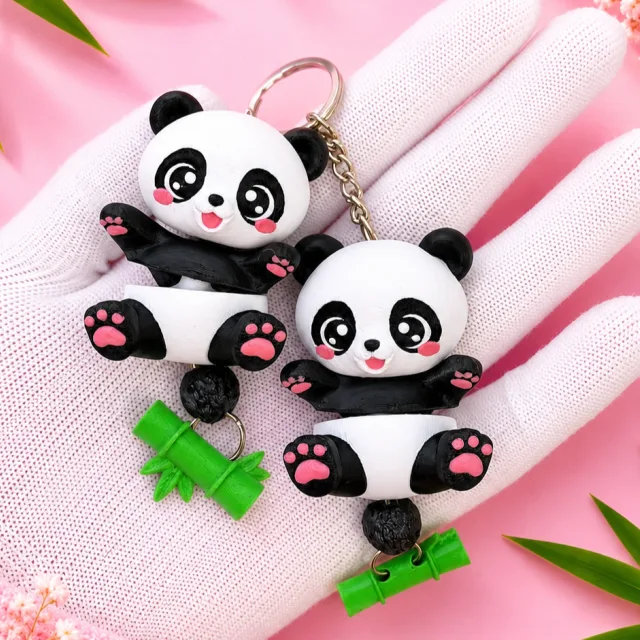 Panda Keychain